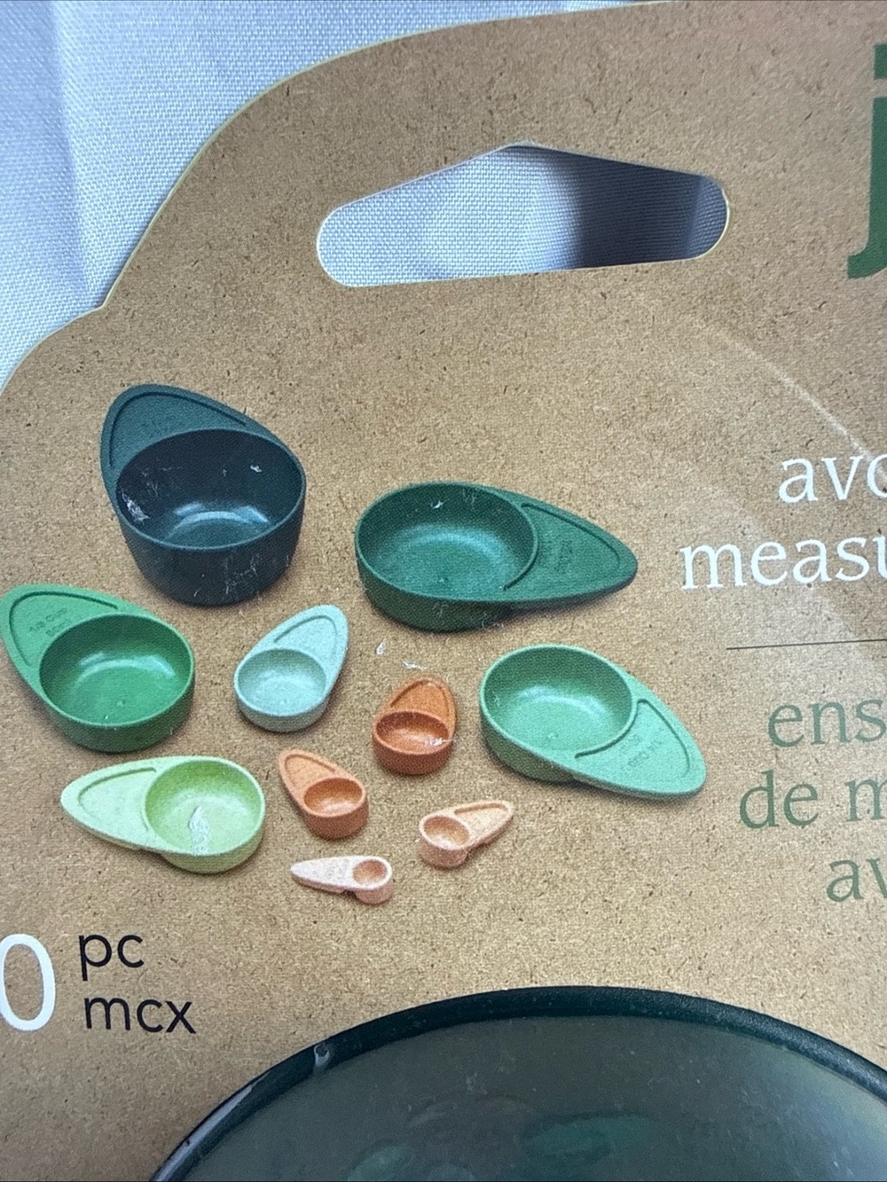 Joie 10pc Avocado Measuring Set, BPA Free, Dishwasher Safe New - Picture 6 of 7